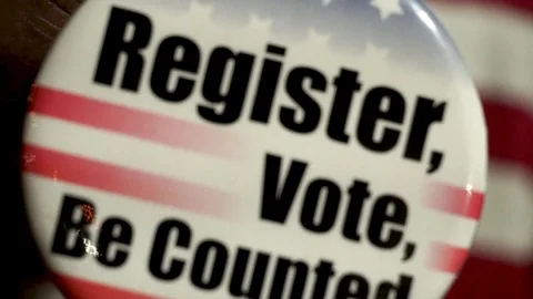 Register Vote Be Counted Stock Footage 125837189