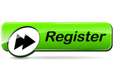 Register web button Stock Illustration