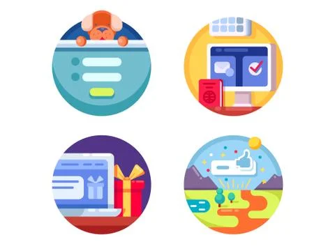Register on website and receive gift Free Stock Illustration