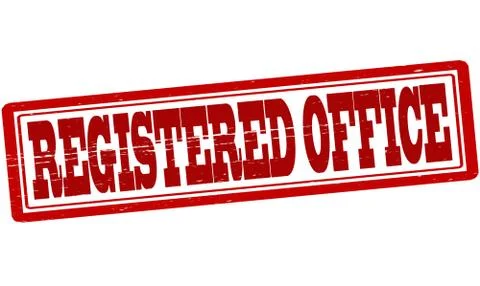 Registered office Stock Illustration