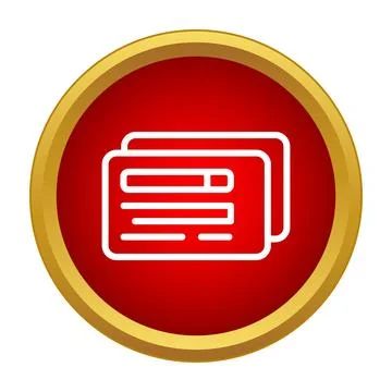 Registering account information login user profile identification icon イラスト素材
