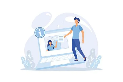 Registration of claim form document, providing personal information, income i Stock Illustration