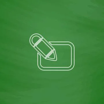 Registration computer symbol Illustrazione stock