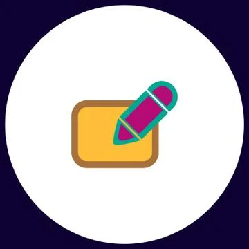 Registration computer symbol Stock Illustration