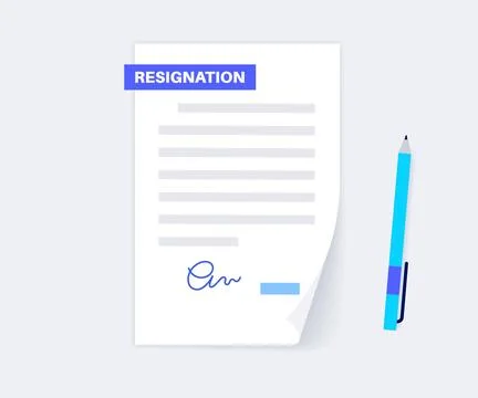 Registration form document Stock Illustration