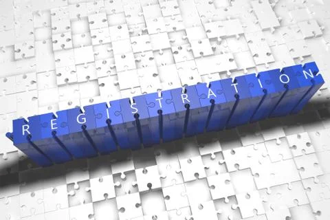 Registration Stock Illustration