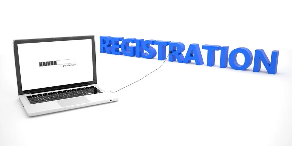 Registration Stock Illustration