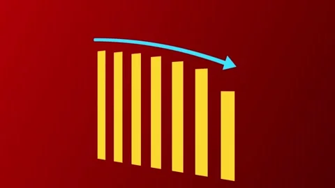 Regressing Statistical Data Visualization Animation Stock Footage 277346002