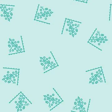 Regression graph machine learning line seamless pattern 스톡 일러스트