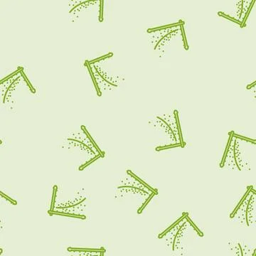 Regression graph machine learning line vector seamless pattern 스톡 일러스트