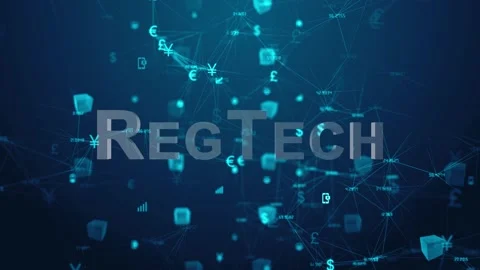 Regtech, Regulatory technology, information tech to enhance regulatory processes Stock Footage 159629939