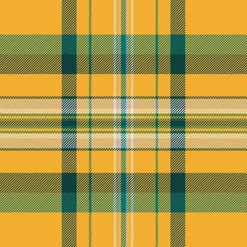 Regular background vector texture, quilt tartan plaid fabric. Customer chec.. Stock Illustration