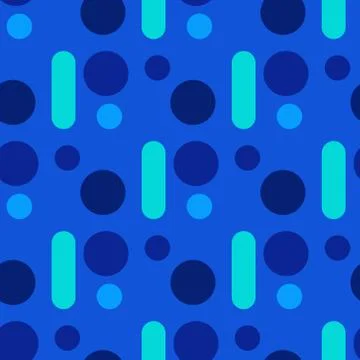 Regular circular seamless pattern イラスト素材