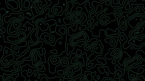 Regular Contoured Dune Ridges March Across A Dark Field Stock Footage 344514032