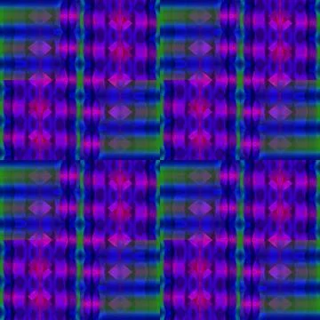 Regular diamond pattern dark blue green violet purple vertically Stock Illustration