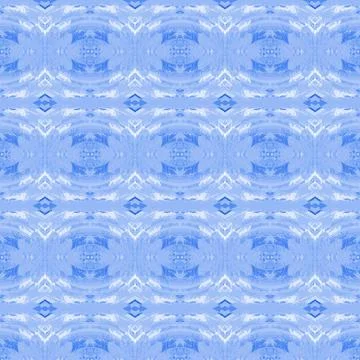 Regular ellipses pattern blue white Stock Illustration