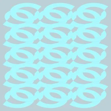 Regular ellipses pattern light blue gray Stock Illustration