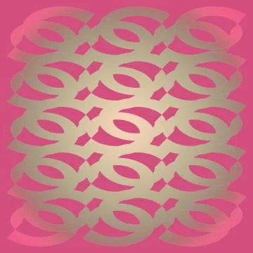 Regular ellipses pattern pink violet pale green Stock Illustration