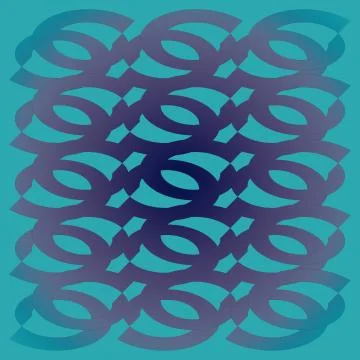 Regular ellipses pattern turquoise purple dark blue Stock Illustration