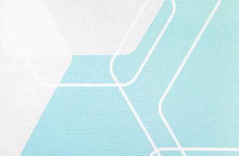 Regular geometric fabric texture light blue and white background, cloth patte Fotos de archivo