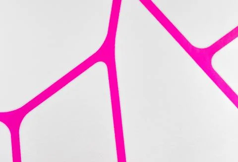 Regular geometric fabric texture violet and white background, cloth pattern 写真素材
