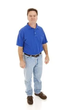 Regular Guy - Full Body Stock Photos