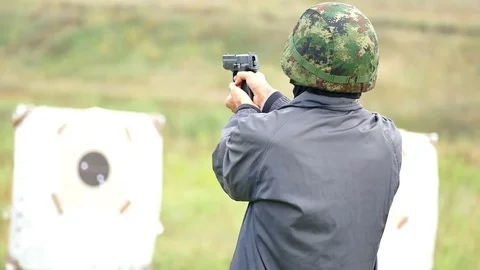 Regular Military Exercise Stock Footage 83170814