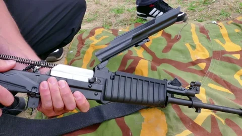 Regular Military Exercise Stock Footage 83172804