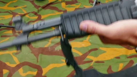 Regular Military Exercise Stock Footage 83173331