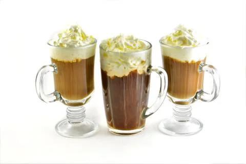 Regular mocha with whipped cream Фото