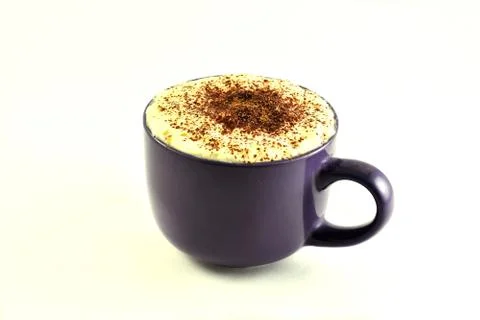 Regular mocha with whipped cream Stock-Fotos