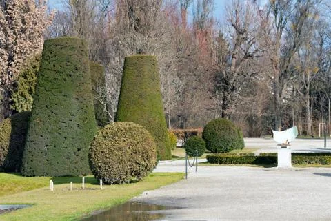 Regular park Stock Photos