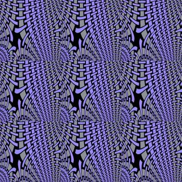 Regular pattern purple gray black Stock Illustration