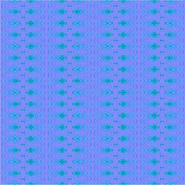 Regular pattern wavy lines blue green on purple vertically Stock Illustration
