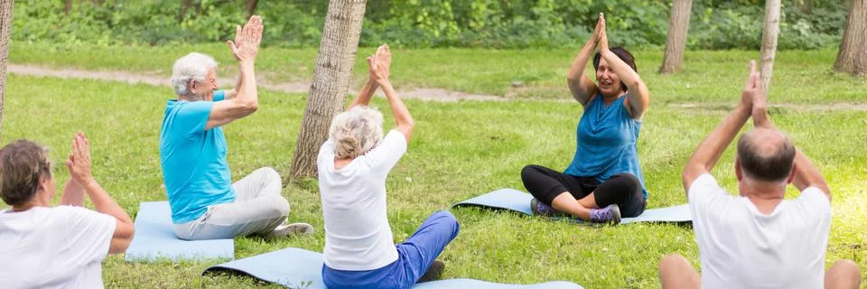 Regular physical activity Stock-Fotos