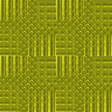 Regular stripes pattern lemon lime green shifted Stock Illustration