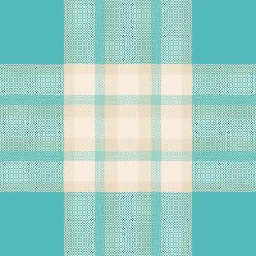 Regular vector check seamless, iconic tartan fabric plaid. Diamond backgrou.. Stock Illustration