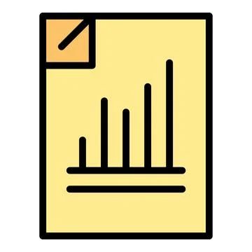 Regulated products paper icon vector flat Stock Illustration