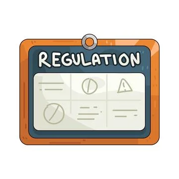 Regulation illustration Stockillustratie