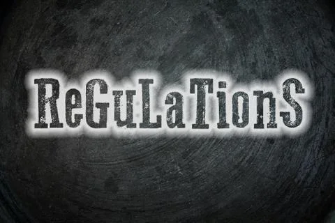 Regulations concept Stock Illustration
