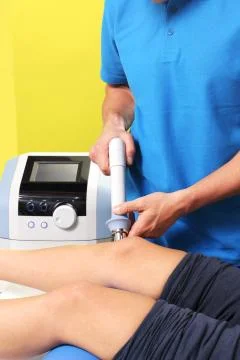The rehabilitation of the knee Stock-Fotos