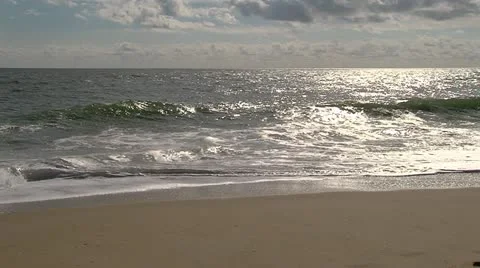Rehoboth Beach Waves HD30 Stock Footage 12266466