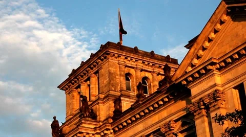 Reichstag berlin Stock Footage 8636174