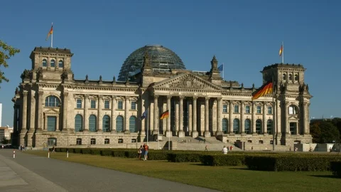 Reichstag Berlin Vídeo Stock 90881307