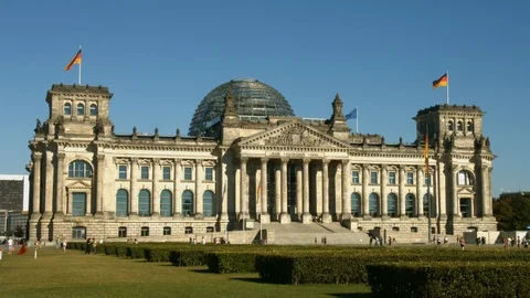 Reichstag Berlin Stockbeeldmateriaal 91363628