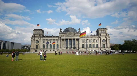 The Reichstag, Berlin, Germany Stock Footage 42863216