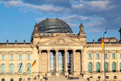 Reichstag in berlin Stock Photos
