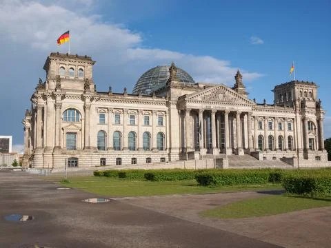 Reichstag in Berlin Stock Photos