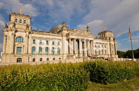 Reichstag building berlin germany. Stock Photos
