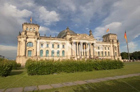 Reichstag building berlin germany. Stock Photos